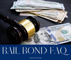 Gavel with cash representing bail bond services – A 24 Hour Bail Bonding FAQ