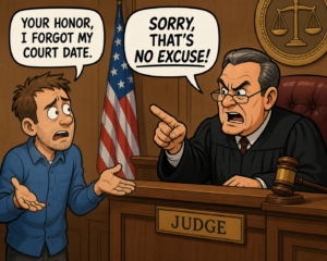 missed court Cobb County failure to appear judge courtroom