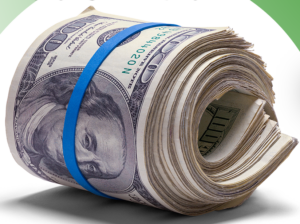 cash bail money roll for Cobb County bail bonds payment